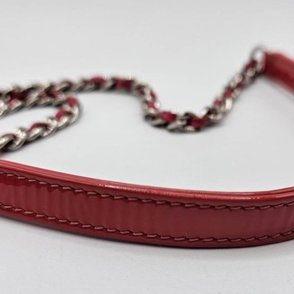 Chanel Lego Hot Pink Patent Brick Ombre Patent Flap - Picture 5 of 16